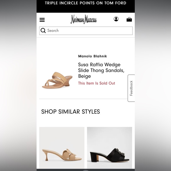 🚫SOLD🚫Manolo Blahniks Raffia Tan Slip On Wedge Vintage Leather Strappy Sandal41 - Picture 4 of 12